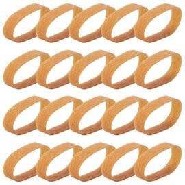 IKOPFLN Pack of 20 Binding Holders, Ski Stopper Rubbers Binding Rubber, red