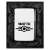 Lighter in Black Silk Lined Gift Box Vault Tec (Chrome)