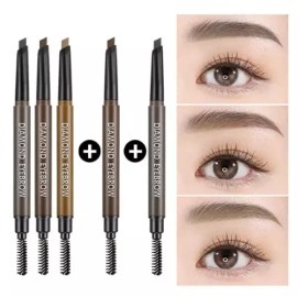 Lirur 1+1+1 리르 다이아몬드 아이브로우 3color /오각브로우, 눈썹펜슬 1+1+1 Lir Diamond Eyebrow 3 Colors / Pentagonal Brow, Eyebrow Pencil [Diamond No. 1_+1_+1]