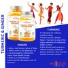 Turmeric and Ginger 60 Natural Orange Gummies - High Strength,