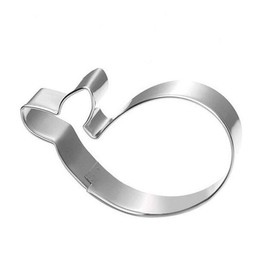 GXHUANG Baby Whale Cookie Cutter (Whale) - Food Grade Stainless Steel