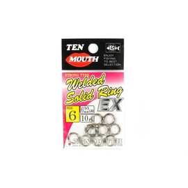 Ten Mouth Welded Solid Ring EX D.XRYEX Size 6 (0851)