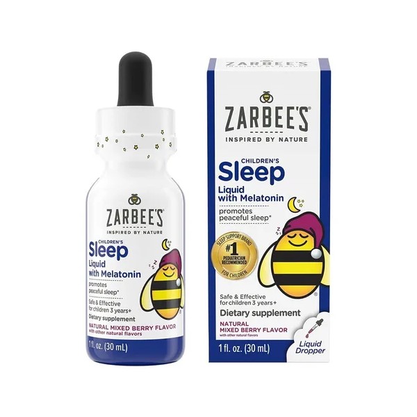 Mezcla lquida de moras Zarbees Naturals 1 mg -30 ml