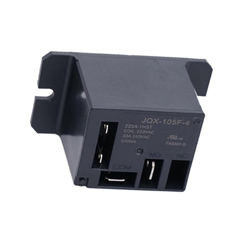 2 Pcs HF105F-4-220A-1HST 4 Pins Relay Compatible JQX-105F-4-220V-1HST 220VAC 30A