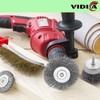 VIDICA Wire Brush for Drill Set 20 Pcs, Wire Wheel