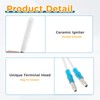 MOOTVGOO 120V Ceramic Hot Rod Igniter, Grill Ceramic Igniter Replacement
