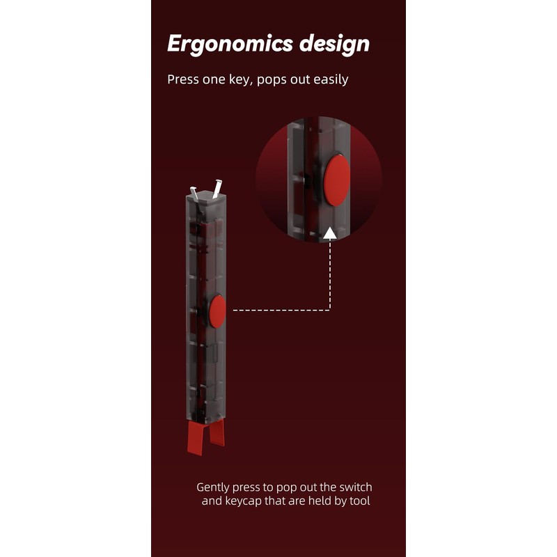 KPREPUBLIC GATERON Twins Tool Switch Puller Keycap Puller for Gaming