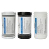 Replacement Water Filters Three Pack, 5 Inch, 2.5 x 5”,
