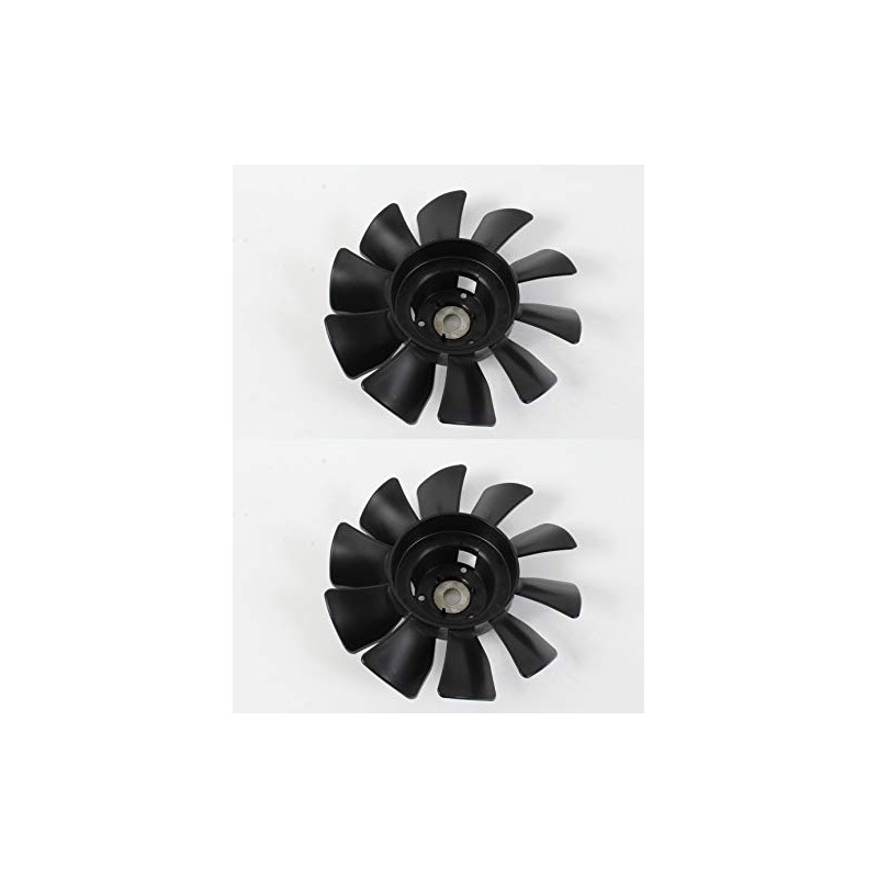 2 Pack Genuine Hydro Gear 53823 7" 10 Blade Fan