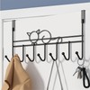 WBDXWB Over The Door Hook, Cat-Shaped Over Door Hanger for