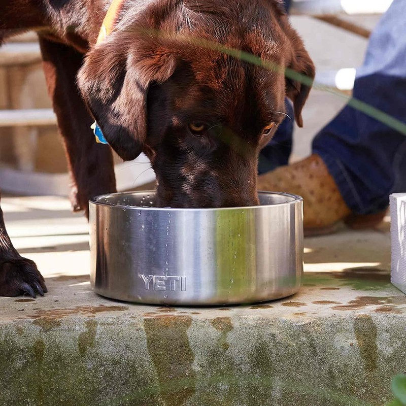 YETI Boomer 4, Stainless Steel, Non-Slip Dog Bowl, Holds 32