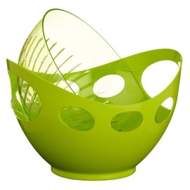 Premier Housewares Strainer and Bowl Set - Lime Green