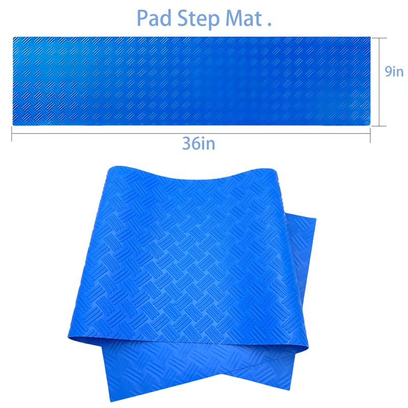 That one XZHJJF Swimming Pool Ladder Mat, Protective Non-Slip Pool