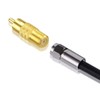 VCE 5-Pack F Type Female to RCA Male Coaxial Cable