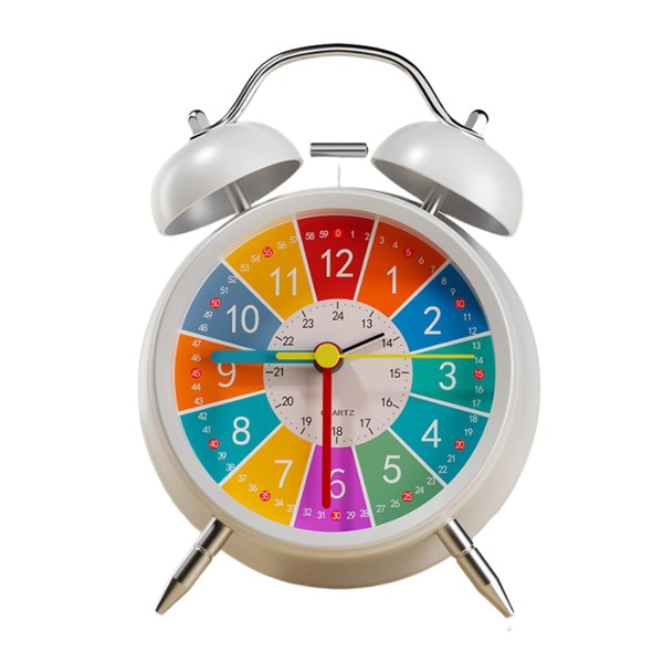 Asdays Alarm Clock, Table Clock, Loud Volume, Colorful Kids, Stylish,