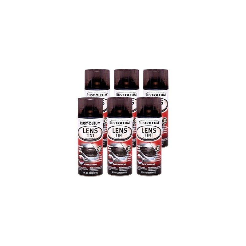 Rust-Oleum 253256 Automotive Lens Tint Coating Spray, 10 oz, Translucent