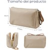 GeorgeX Bolsa de Maquillaje de Viaje para Mujer, Estuches de