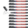 edding 140 S permanent pen - black - 10 pens