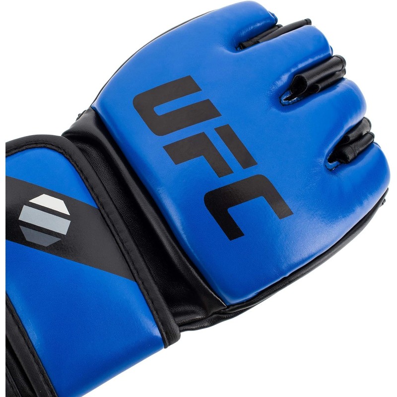 UFC Contender 5oz Gloves Blue L/XL (0.14kg), Unisex-Adult, Blue, Large/X-Large