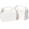 Happyhiram 50 Pcs Party Treat Boxes - White, 6 Inch