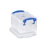 Really Useful Boxes 0.3 Litre Rectangle Really Useful Box Clear