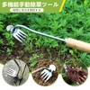 Weeding Tool, Root Removal Tool, Multi-functional Weeding Boe, One-Handed, Long