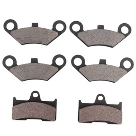 6-teilige Bremsbeläge Vorne und Hinten für CF Moto CF500 CF600, Hochwertiges Eisen, Langfristige Nutzung, Stabile Leistung, Außergewöhnliche Bremskraft, Robust