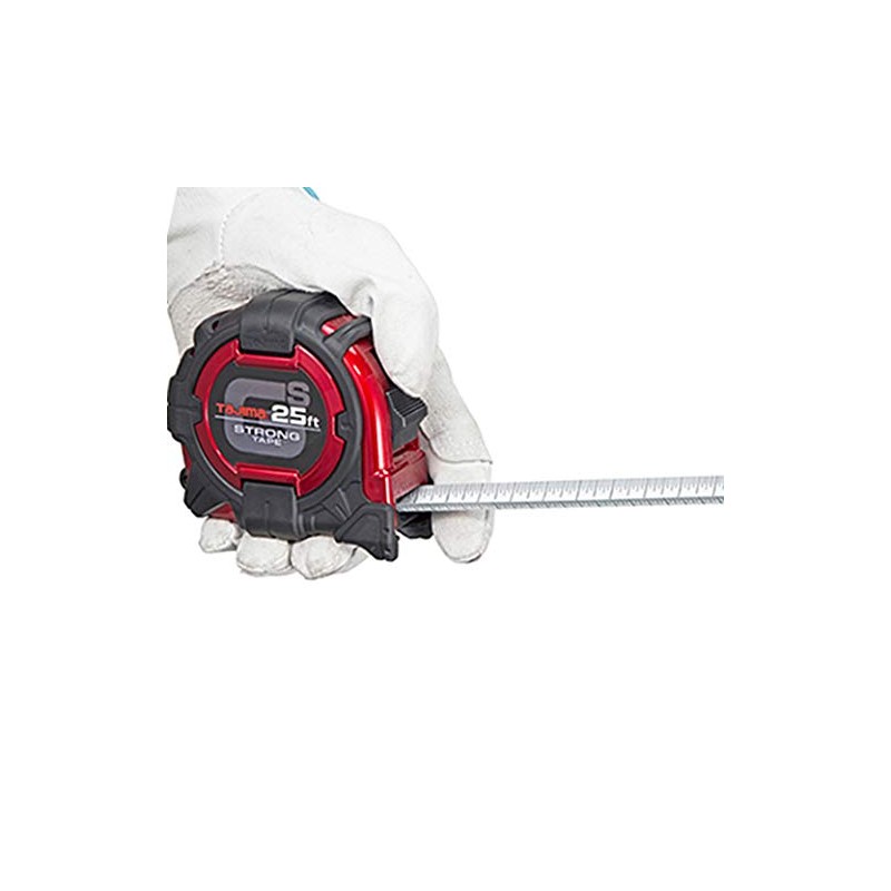 TAJIMA Tape Measure - 25 ft x 1-1/16 inch GS-Lock
