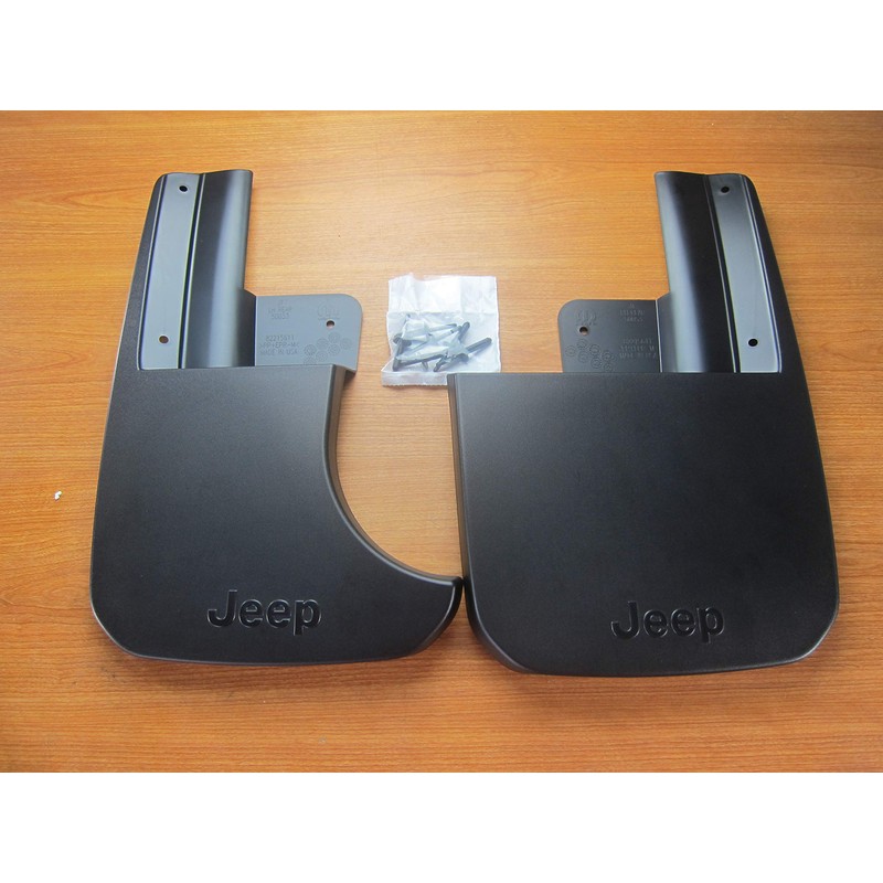 Mopar Jeep Gladiator Front & Rear Molded Splash Guards Set