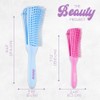 Pack De 2 Cepillos Desenredantes Para Todo Tipo De Cabello,