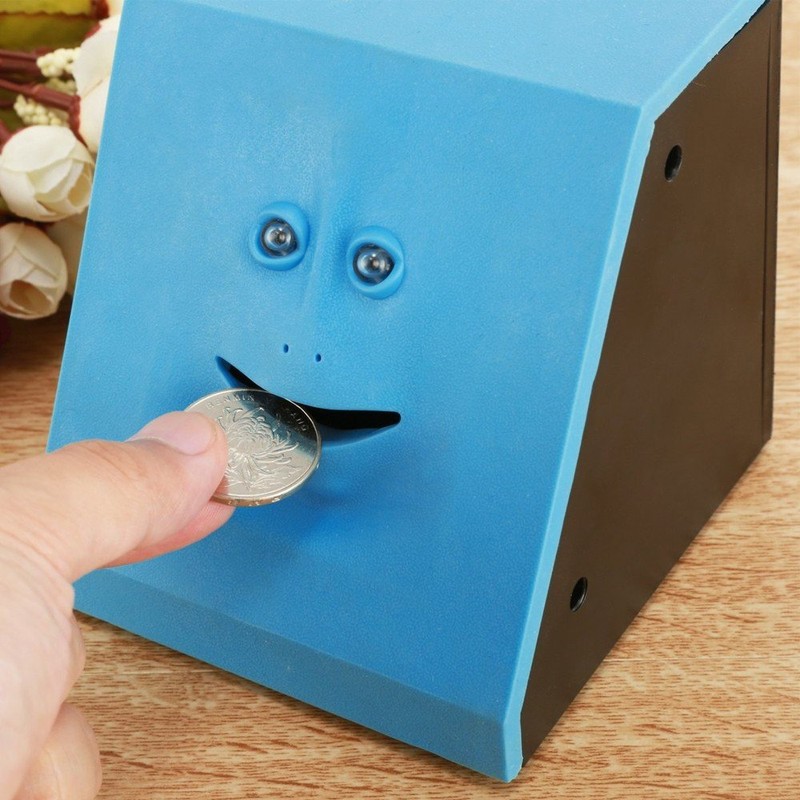 Bestmaple Collection Face Bank Mini Piggy Bank Auto Saving Money