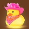 wonuu Cute Yellow Rubber Duck with Light Glowing Rubber Ducks