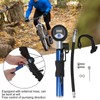 LCD Digital Display Bicycle Air Pump Portable Aluminium Alloy Manual
