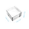 LIOOBO Clear Crystal Display Stand Concave Crystal Ball Stand