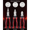 Hexace 3 Pcs Plier Set, Multi-Purpose Plier Set, Includes 8.5