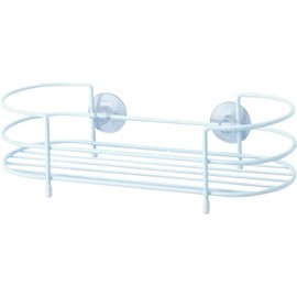 Homebasix SS-SC-29-PE-3L Shower Caddy Tray, White