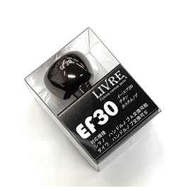 LIVRE 5999 EF30 Knob Single Item (1 Piece), Common to Shimano and Daiwa Brown (IP) & Titanium