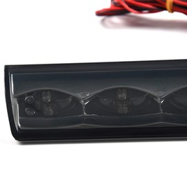 G-PLUS LED Third 3rd Brake Light, Truck Cap Topper Compatible With Leer Century Smoked Lens Chrome Housing ARE