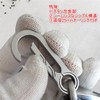 TKhits Titanium Carabiner Keychain [Made of Light and Durable Titanium