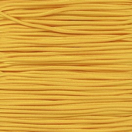 West Coast Paracord Tactical 5-Strand Nylon Core 275-LB Tensile Strength - 3/32 Inch (2.38mm) Paracord Rope (Yellow, 100 Feet)