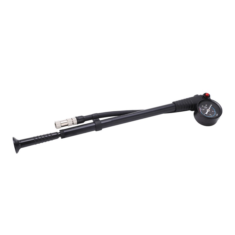 Shock Pump 300PSI Visual Pressure Dial 360° Rotation Inflation Tube