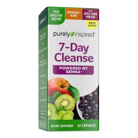 Purely Inspired 7 Day Cleanse Hoja De Sen 42 Caps Sabor Sin Sabor