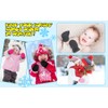 iNszkoos Thick Fleece Kids Winter Mittens 4-8 Years Anti-Lost Toddler