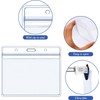 JUTOSU ID Card Holder, Employee ID Card Case, Card Protector,