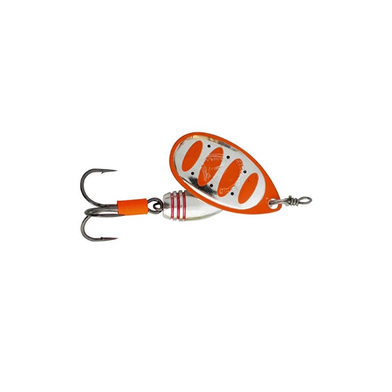Savage Gear Lure Rotex Spinner #2 - Fluro Orange Silver