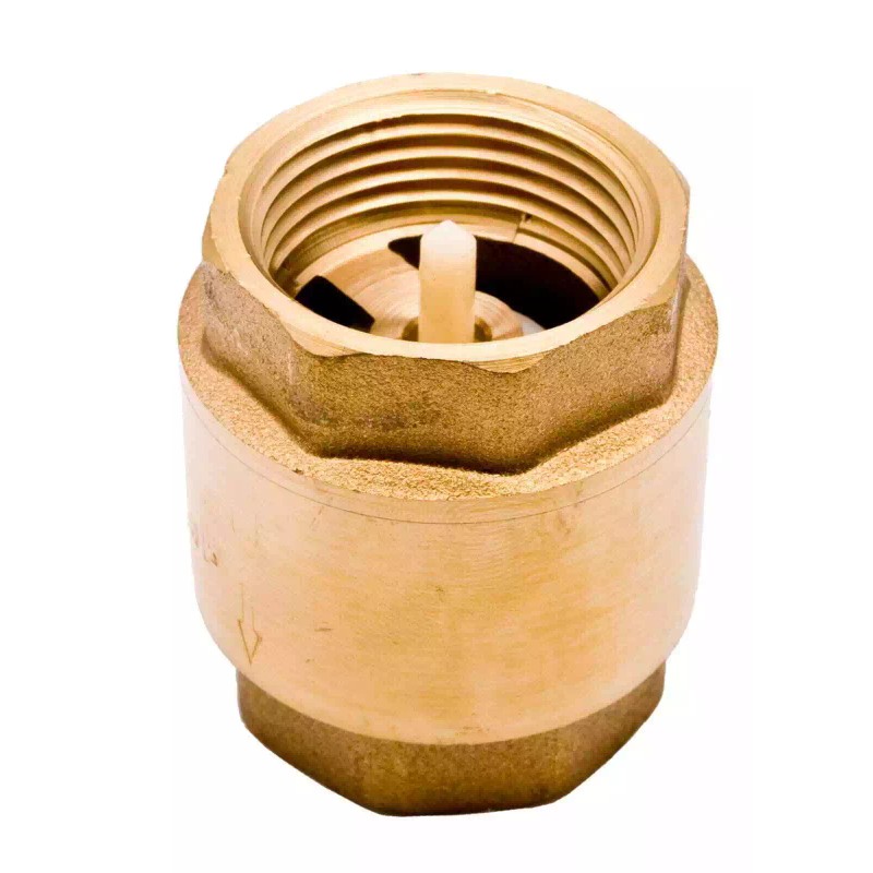 DuraChoice 3/4" Brass In-Line Spring Check Valve - 200WOG