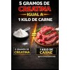 Creatina Monohidratada 100 Pura, Bull Nutrition.