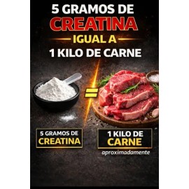 Creatina Monohidratada 100 Pura, Bull Nutrition.                                                                                                      