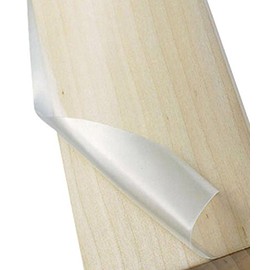 Make or Break Cricket Bat Protection Sheet Plain Anti Scuff Sheet Clear & Fibreglass (Clear & Fibreglass (Both Sheets))