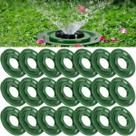 Ziliny 20 Pcs 5" Sprinkler Spray Guard Donut Plastic Sprinkler Guard Head Protector Law